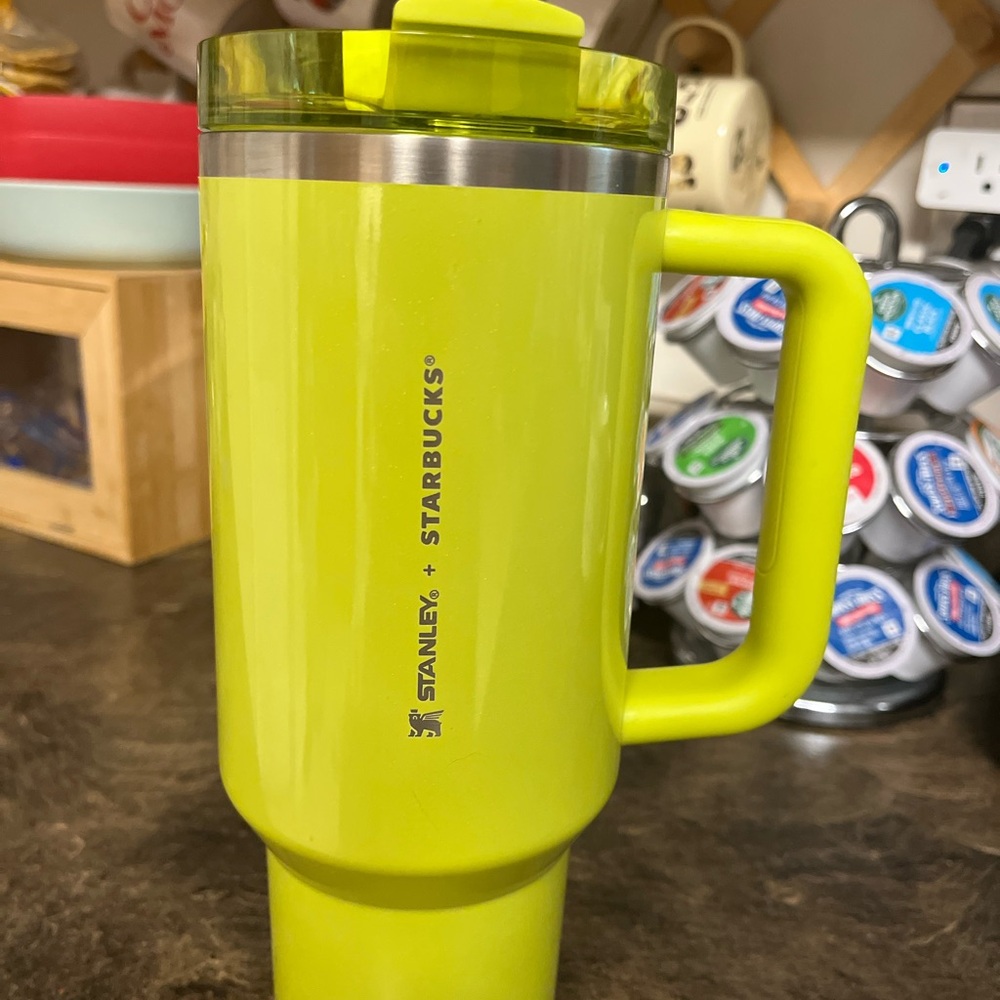 Stanley Bright Green Travel Mug